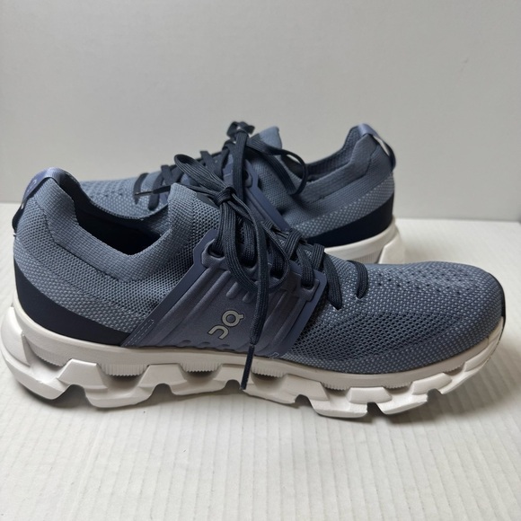ON Cloud Running Women’s Cloudswift 3 Shoes All Blue/White Bottoms Size 10 - Picture 8 of 12